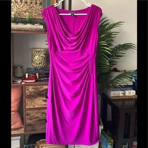 Ralph Lauren Cowlneck Cocktail Dress (Size 8)